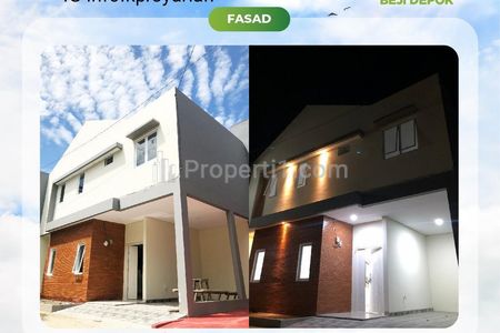 Jual Rumah Townhouse 2 Lantai di Beji dekat UI Depok