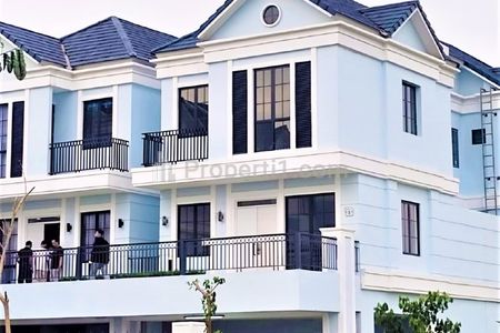 Dijual Rumah Baru 3 Lantai di Lavon 2 Swancity Cikupa Tangerang Dekat Lippo Mall Karawaci, Gerbang Tol Cikupa, Kawasan Industri Cikupa Mas