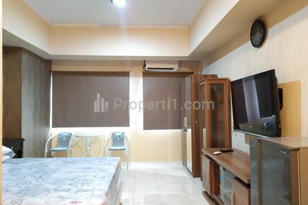 Disewakan Bulanan/Tahunan Apartemen Seasons City Type Studio Full Furnished di Grogol Jakarta Barat, dekat Kampus Untar dan Trisakti Grogol