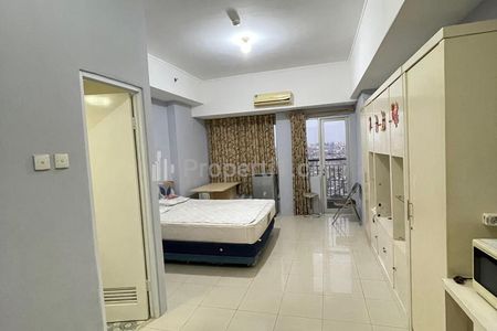 Sewa Apartemen Bulanan/Tahunan Season City Tower C Lantai 10 Type Studio Furnished di Grogol Jakarta Barat