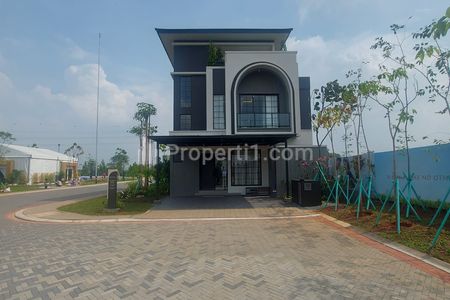 Dijual Rumah Hook Luas di Cluster Welton at Hiera BSD City - 3 Lantai 4KT 6KM