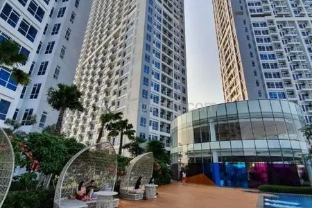 Dijual Cepat Murah Apartement Puri Mansion Cengkareng Lantai Rendah Type 1BR Semi Furnished