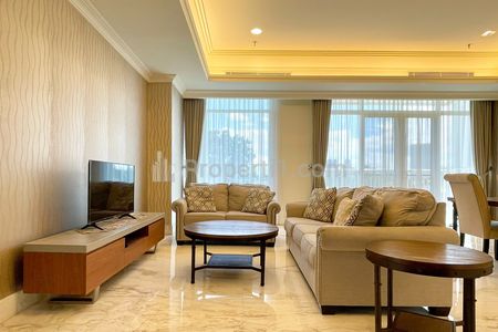 Jual Apartemen Botanica Simprug - 2 BR Full Furnished + Study Room + Maid Room, Kondisi Tersewa