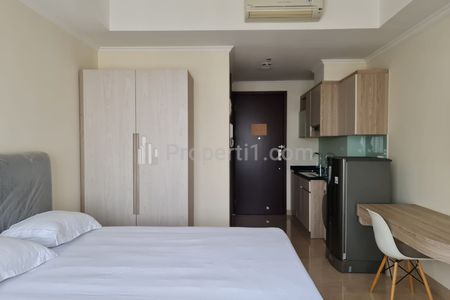 Sewa Apartemen Menteng Park Cikini Type Studio Fully Furnished Luas 33m2