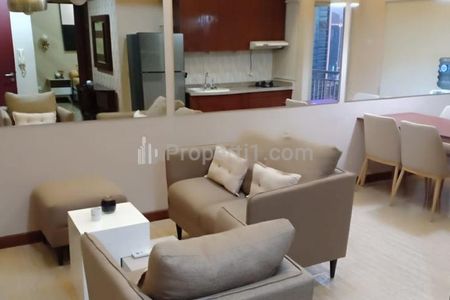 Sewa Apartemen Sudirman Park Jakarta Pusat Type 2 Bedroom Full Furnished, dekat Intiland Tower, Mid Plaza, WTC Sudirman dan Sampoerna Strategic Square