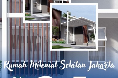 Rumah dijual mewah murah modern tanpa DP siap huni dkt tol dan stasiun