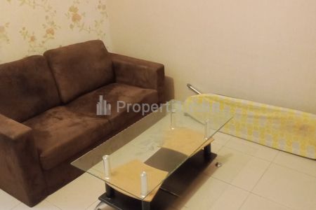 Jual Apartemen Cosmo Terrace Thamrin City Type 1 BR Fully Furnished, dekat Pasar Tanah Abang, Grand Indonesia, dan Plaza Indonesia