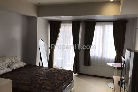 Jual Apartemen Royal Mediterania Garden Residences Type Studio Fully Furnished, dekat Kampus Untar, Trisakti, dan Ukrida Tanjung Duren