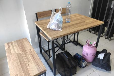 Jual Apartemen Sudirman Park Tower B di Karet Tengsin Jakarta Pusat - 2 BR Low Floor Fully Furnished, dekat Citywalk Sudirman dan Stasiun MRT