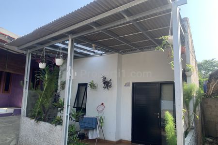 Rumah Dijual Murah Tanpa Perantara dekat Stasiun Bojong Gede Bogor, 2 Kamar Tidur, Luas Tanah 50m2, Luas Bangunan 38m2