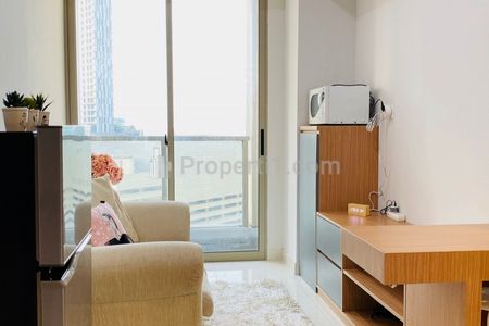 Disewakan Apartemen Taman Anggrek Residences Type 2 BR 50m2 Full Furnished, dekat Mall Taman Anggrek, Central Park, Citraland, Untar, dan Trisakti