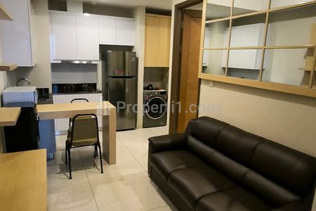 Sewa Taman Anggrek Residences Condo Type 1 Bedroom + 1 Study Room Full Furnished Luas 50m2