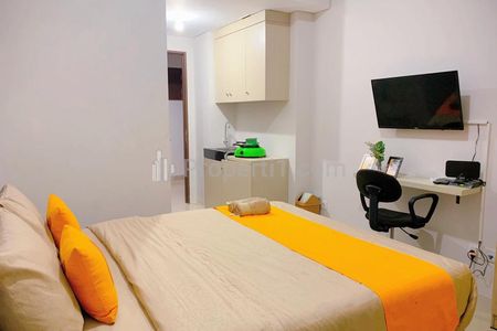 Sewa Bulanan Apartemen Transpark Juanda Bekasi Tipe Studio Fully Furnished Unit 1823