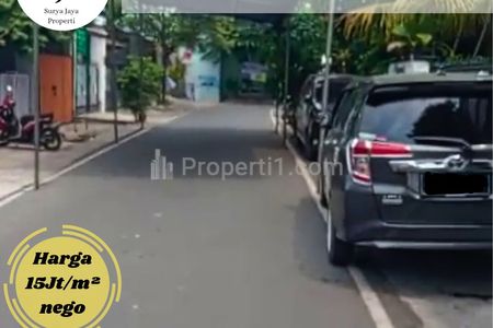 Tanah Dijual Siap Bangun Lokasi Strategis di Cempaka Putih Jakarta Pusat, Luas Tanah 320m2 SHM