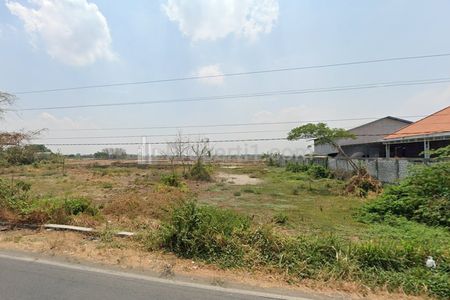Jual Tanah Kosong Luas Strategis di Jalan Raya Metatu, Medangan, Benjeng, Gresik