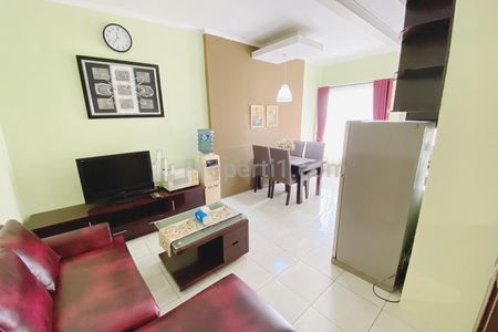 Disewakan Apartemen Sudirman Park di Karet Tengsin Jakarta Pusat - 2 Bedroom Good View Fully Furnished, dekat Citywalk Sudirman dan Stasiun MRT