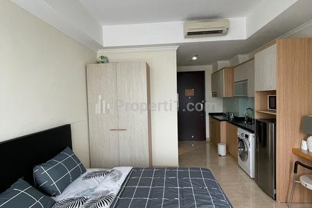 Disewakan Apartemen Menteng Park Tower Diamond Type Studio Full Furnished, dekat TIM, RSCM, Bunda Hospital, dan Kampus UI Salemba