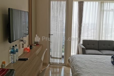 For Sale Apartemen Menteng Park Tipe Studio Full Furnished, dekat TIM, RSCM, Bunda Hospital, dan Kampus UI Salemba
