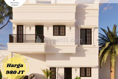 Dijual Rumah Baru 2 Lantai Eksklusif di Pasar Minggu Jakarta Selatan