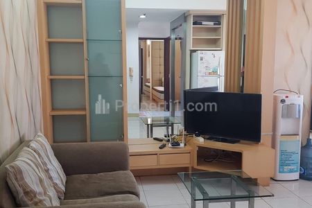Sewa Apartemen Sudirman Park Tower A Type 2BR Furnished Luas 48m2