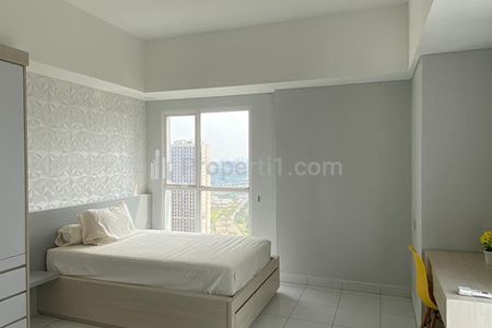 Sewa Apartemen Casa de Parco BSD Tipe Studio Corner - Full Furnished - Tinggal Bawa Koper - 5 Menit ke Aeon Mall