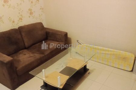 Sewa Apartemen Cosmo Terrace Thamrin City - 1 BR Full Furnished, dekat Grand Indonesia, Plaza Indonesia, dan Menara BCA