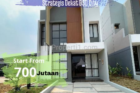 #Rumah 2 Lantai Lokasi Strategis Dekat BSD