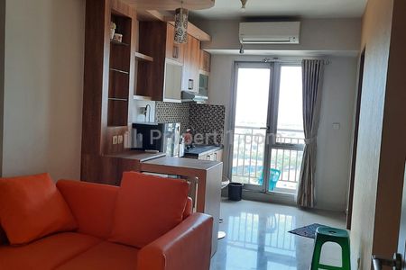 Dijual Apartemen The Oak Tower di Jl. Perintis Kemerdekaan Jakarta Timur Kondisi Bagus Terawat Tipe 1 Bedroom Full Furnished