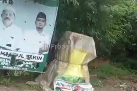 DIjual Tanah Murah Luas 1.255m2 di Kampung Dongkal - Kampung Gaga - Pakuhaji - Banten