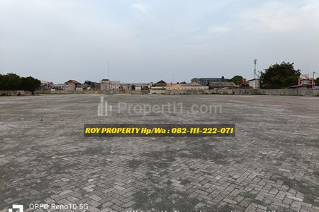 Dijual Tanah di Jl. Raya Cilincing Jakarta Utara, Luas 1.9 Ha Full Paving Block, Cocok untuk Depo dan Gudang