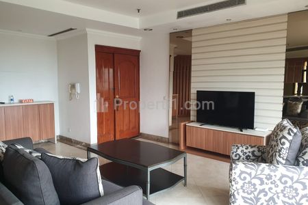 Sewa Apartemen 3 BR Modern Furnish, Kusuma Candra SCBD Jakarta Selatan