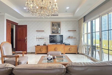 Sewa Apartemen 3 BR Nice Furnished, Kusuma Candra SCBD Jakarta Selatan