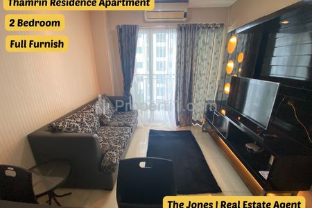 Sewa Apartemen Thamrin Residence dekat Mall Grand Indonesia Jakarta Pusat - 2 Bedroom Fully Furnished & Good View