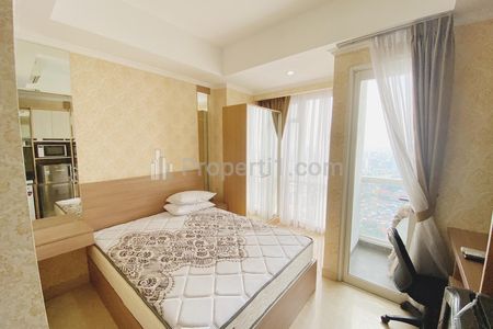 Sewa Apartemen Mewah Menteng Park Cikini Tower Diamond Tipe Studio Fully Furnished & Good Condition