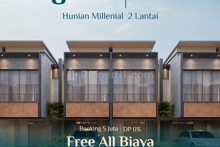 Dipasarkan Rumah Modern Kontemporer Futuristik di Selatan Jakarta - Valencia Premiere Depok