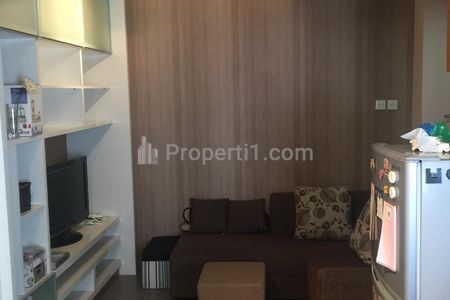 Disewakan Apartemen Sudirman Park di Karet Tengsin Jakarta Pusat - 1 BR Big Size Fully Furnished, Dekat Citywalk Sudirman dan Stasiun MRT