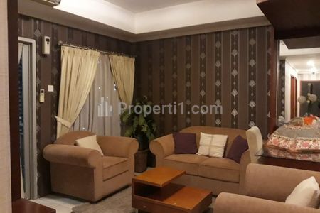 Disewakan Apartemen Sudirman Park di Karet Tengsin Jakarta Pusat - 3+1BR Fully Furnished