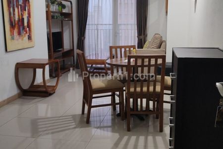 Sewa Apartemen Cosmo Mansion (Jakarta Residence) Thamrin City Jakarta Pusat - 3 + 1 BR Fully Furnished, dekat Pasar Tanah Abang dan Grand Indonesia
