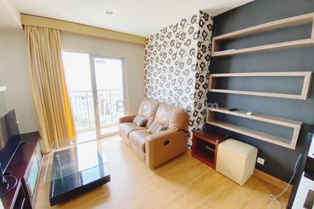 Sewa Apartemen Cosmo Mansion (Jakarta Residence) Thamrin City Jakarta Pusat - 3 + 1 BR Fully Furnished, dekat Pasar Tanah Abang dan Grand Indonesia