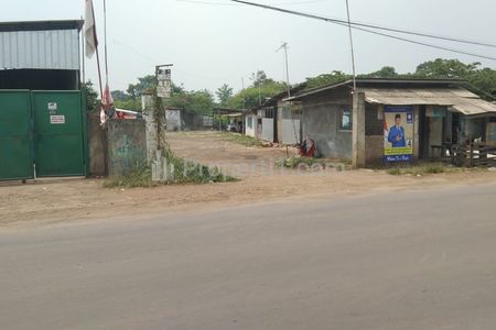 Dijual Tanah untuk Industri dan Gudang di Pinggir Jalan Raya Serang Cibarusah Bekasi