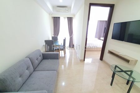 Sewa Apartemen Menteng Park Cikini Tower Sapphire Low Floor 2 Bedrooms Fully Furnished & Good Unit