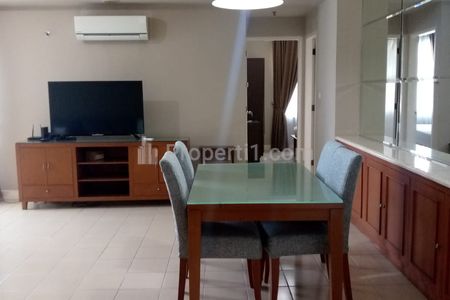 Sewa Apartemen Batavia Benhil 2 Bedrooms Full Furnished, dekat Sudirman dan Semanggi