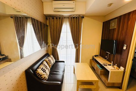 Disewakan Apartemen Cosmo Terrace Thamrin City 1 Kamar Tidur Fully Furnished, Dekat Pasar Tanah Abang, Grand Indonesia, dan Plaza Indonesia