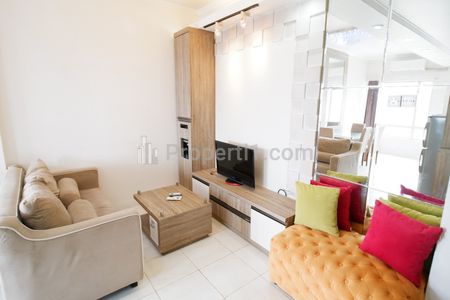 Disewakan Apartemen Sudirman Park di Karet Tengsin Jakarta Pusat - 2 Bedrooms Fully Furnished