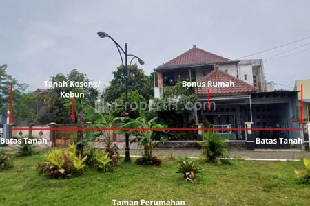 Dijual RUMAH MURAH HANYA HITUNG HARGA TANAH SAJA di Perumahan Karanglo Indah, Blimbing, Malang