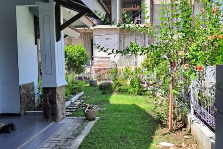 Disewakan Rumah 1 Lantai di Sutorejo Prima Utara Surabaya, Lingkungan Tenang, Depan Taman