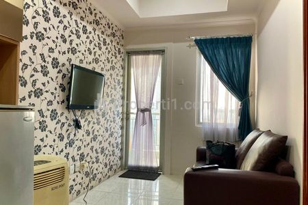 For Rent Apartment Sudirman Park Size 48sqm 1 Kamar Tidur