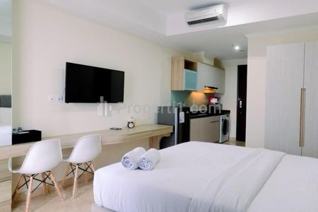 Jual Apartemen Menteng Park Cikini Tower Sapphire Tipe Studio Fully Furnished & Good Unit