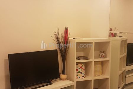 Disewakan Apartemen Cosmo Mansion (Jakarta Residence) Thamrin City Jakarta Pusat - 1 BR Fully Furnished Siap Huni