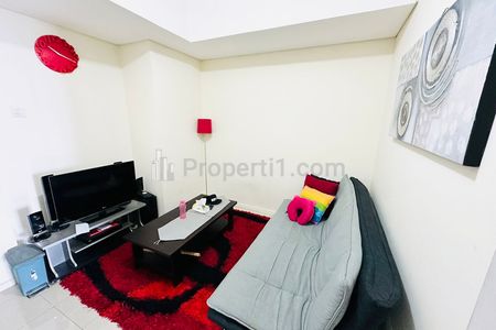 Disewakan Apartemen Cosmo Terrace Thamrin City 1 Kamar Tidur Fully Furnished, Dekat Pasar Tanah Abang, Grand Indonesia, dan Plaza Indonesia